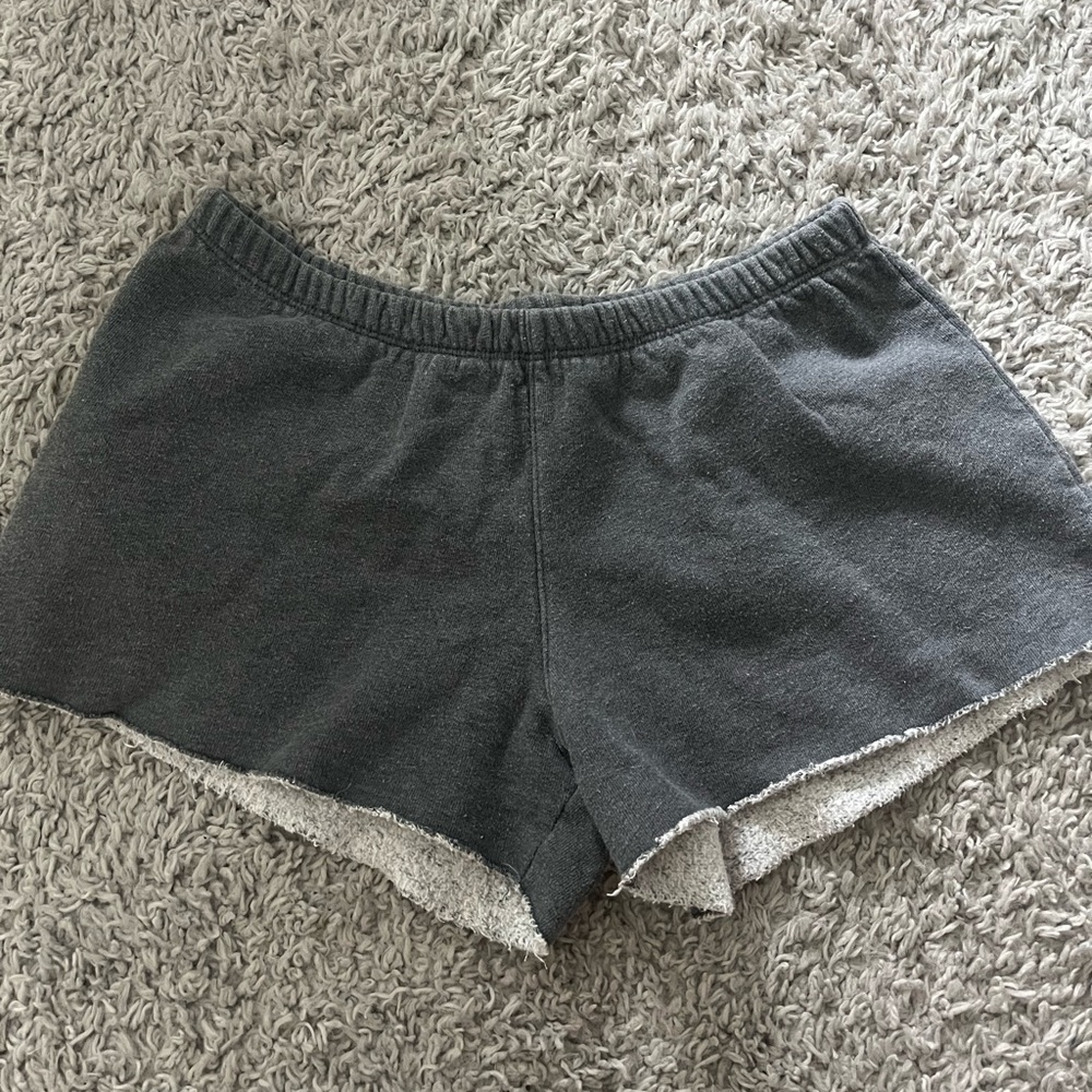 Brandy Melville dark grey sweatshort